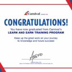 Carnival cert